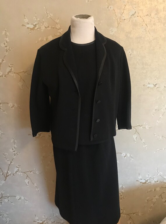 Vintage 1960's Butte Knit 3 Piece Suit Size M - image 6