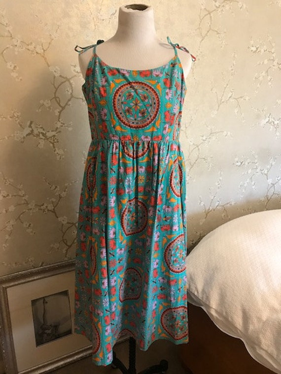 j crew fit and flare dress Fit-and-flare Mini Dress With Rickrack Trim For Women