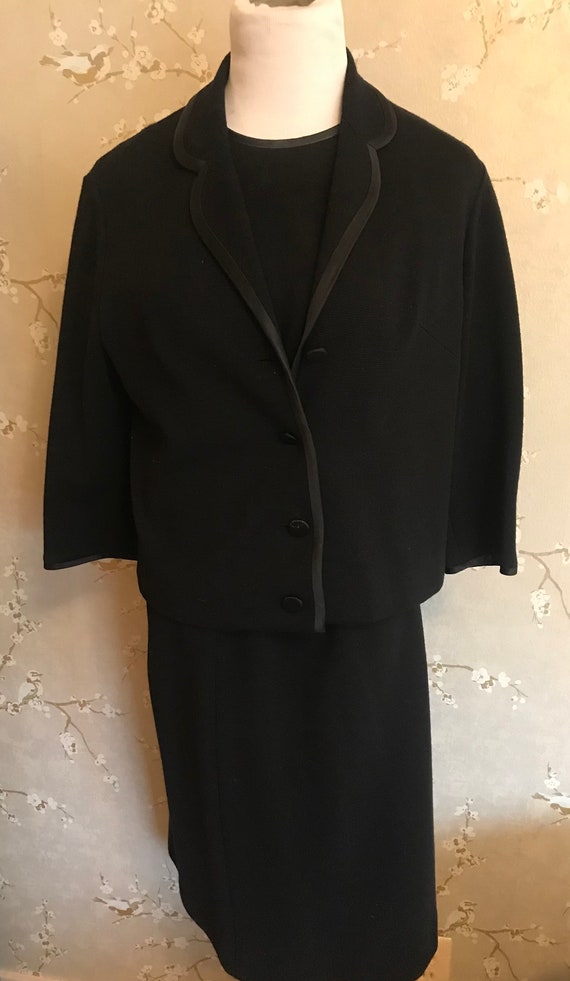 Vintage 1960's Butte Knit 3 Piece Suit Size M - image 1