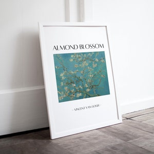 Vincent van Gogh Almond Blossom Printable Famous Art Print | Instant Download Van Gogh Print Vintage Wall Decor | Fine Art Digital Print
