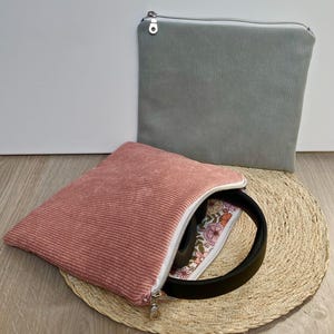 Headphone pouch - Velvet (customization of your choice)