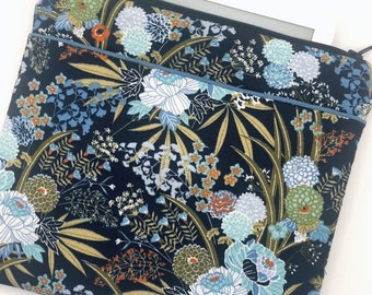 E-reader pouch - Japanese flowers
