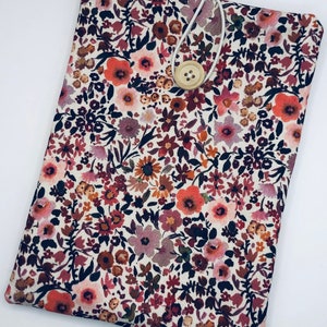 Custodia per libro o e-reader - Margherite rosa (dimensione a scelta)
