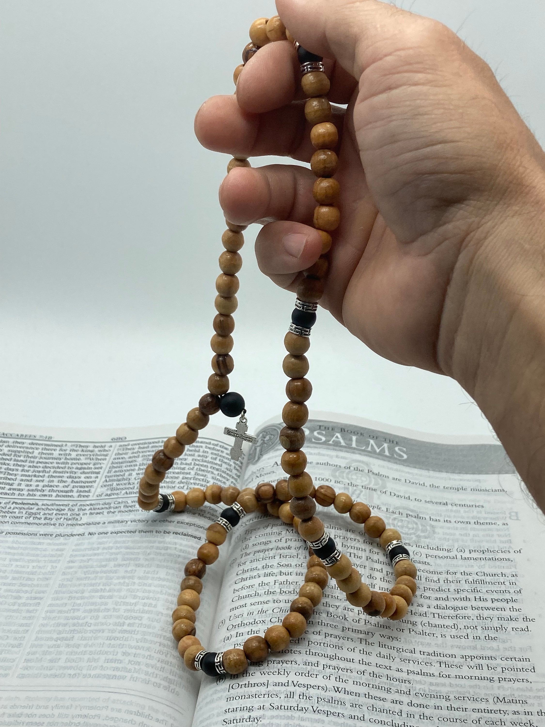  Handmade 33 Knot Orthodox Prayer Rope Chotki/Kombotskini Wooden  Beads : Handmade Products