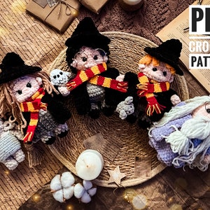 Wizard collection crochet pattern 5 in 1