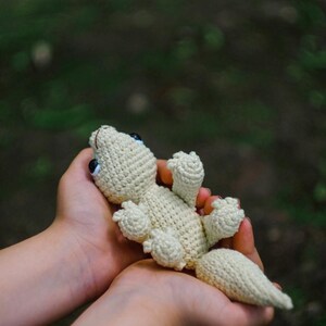 PATTERN Crochet Lizard Low-sew Amigurumi, Crochet Leopard Gecko Pattern ...