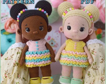 Englische Häkelanleitung The Little Pastry Doll PDF