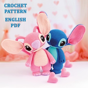 Crochet pattern in English «Cute aliens»