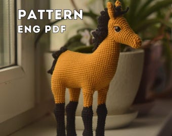 Häkelanleitung Playful Fohlen ENG PDF