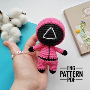 Crochet pattern small soldier English PDF amigurumi kawaii crochet cute toys