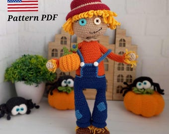 English Scarecrow Crochet Pattern