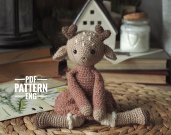 Buy Crochet Pattern: Charlie the Fawn / Amigurumi Tutorial in