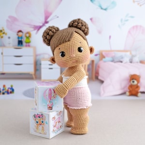 Сrochet Pattern in English Liza Doll - Etsy