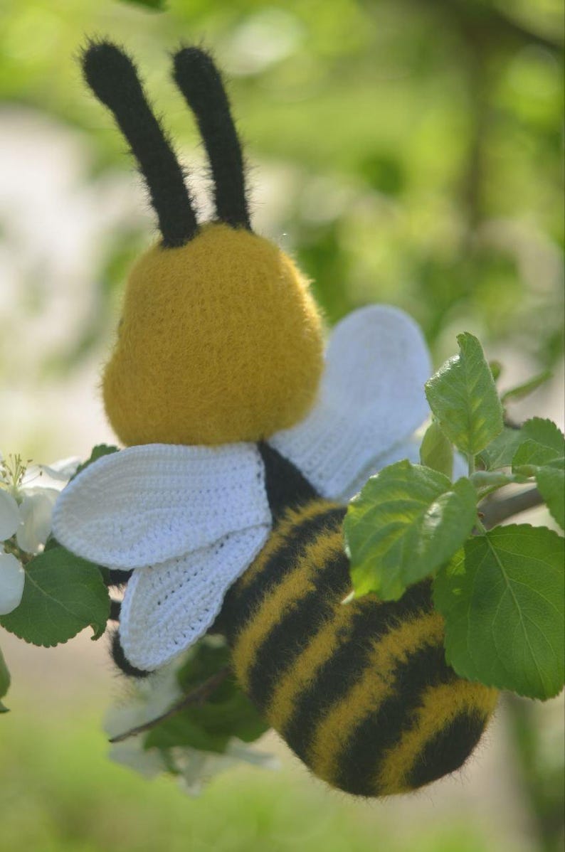 Easy Bee Crochet Pattern for Beginners PDF ENG - Etsy