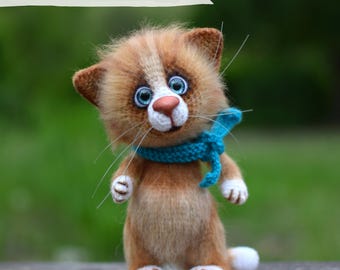 Crochet pattern toy Cat PDF Amigurumi kitten pattern in English