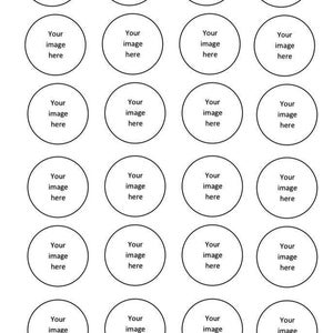 Personalised photo cupcake toppers | My own picture cake topper | Cake topper printed | Wafer icing cake topper | Tip Top Toppers