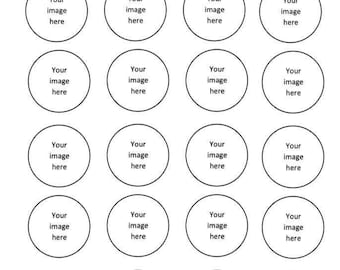 Personalised photo cupcake toppers | My own picture cake topper | Cake topper printed | Wafer icing cake topper | Tip Top Toppers