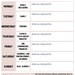 Digital Download Weekly Prayer Schedule Printable 8x10 Editable Prayer ...
