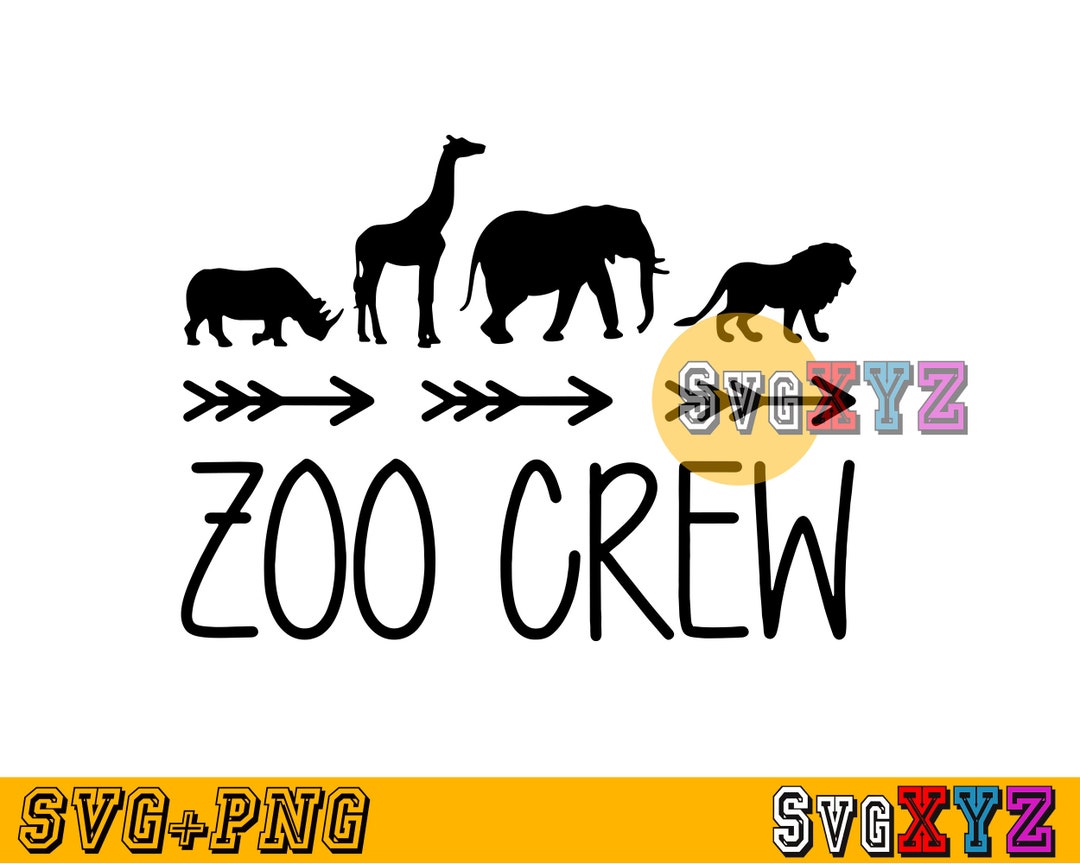 Zoo crew png zoo crew svg zoo matching shirts family etsy