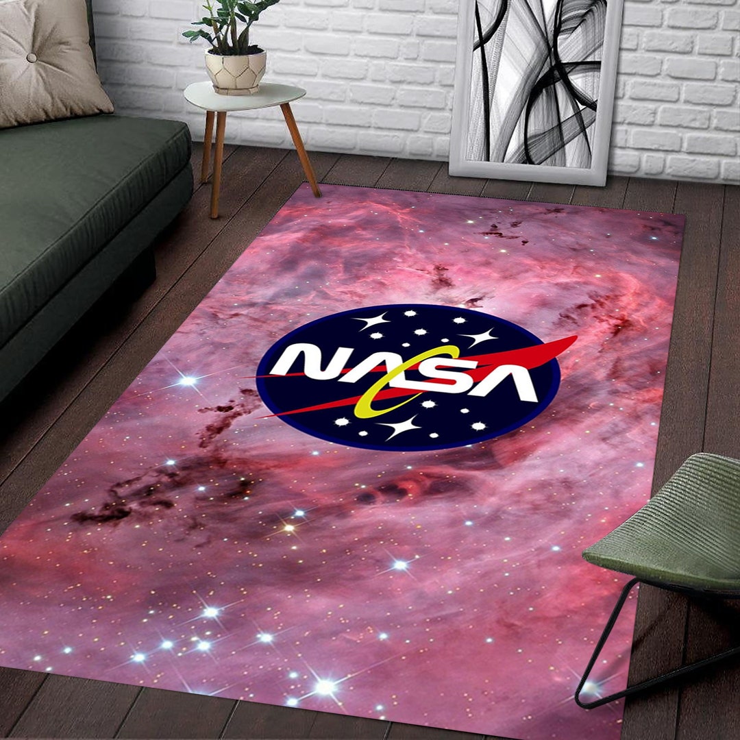 Nasa Rug Round Galaxy Rug,nasa Carpet,space Rug,planets Rug,colorful Rug,home Decor ...
