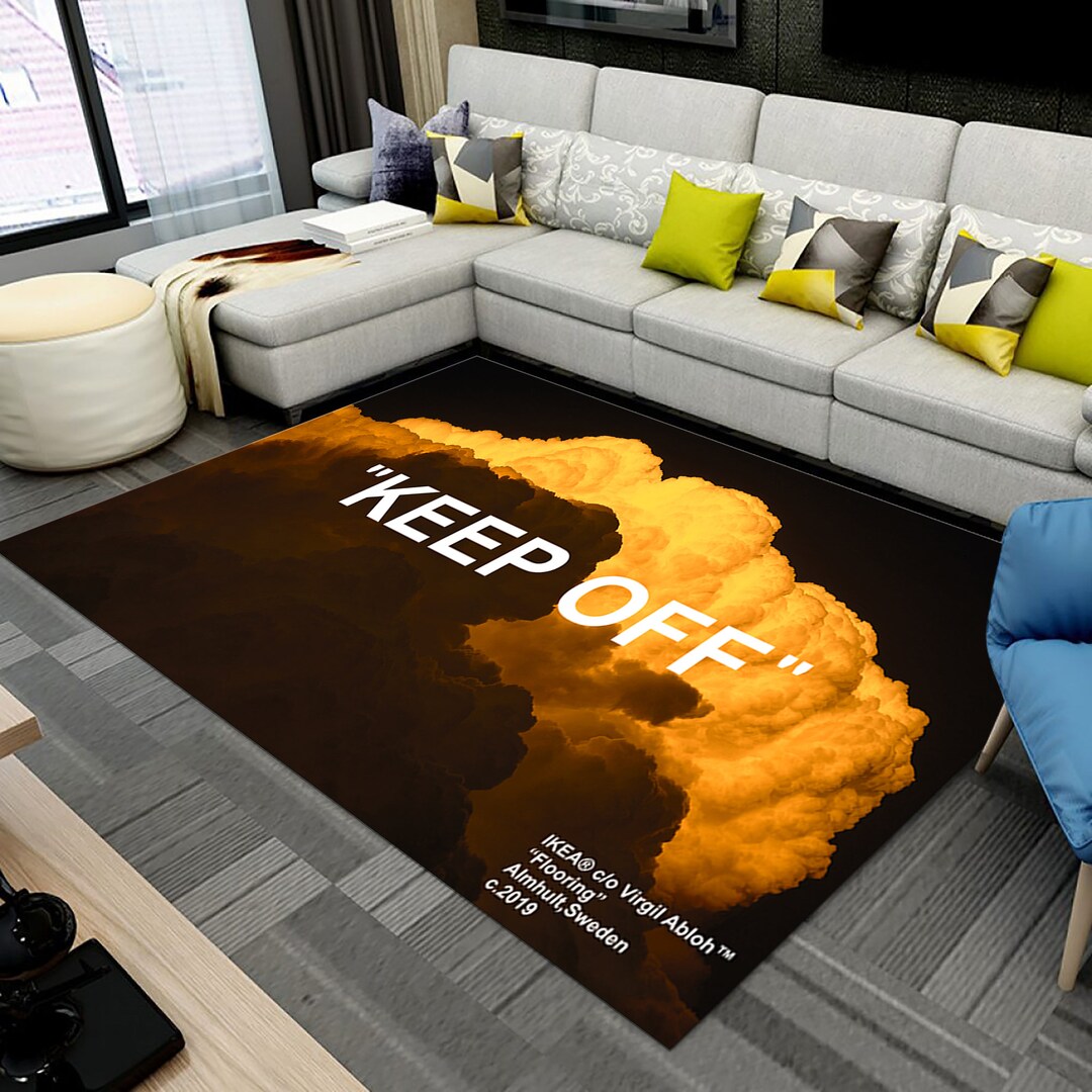 Cloudy Keep off Rug,traditional Abstract Rug,keep off Rug,decorazione ...