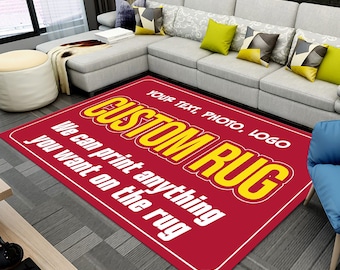 Personalized - Customizable Bath Rug With Your Preference of ...