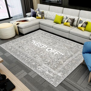 Ethnic Rug,Keep Off Rug,White Keep Off,Wohnaccessoires,Home Decor,Rugs For Living Room,Decorative Area Rug,Rugs for bedroom,Non-Slip Rug