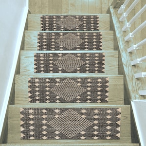 Traditionelle Sammlung Treppenstufen, Teppich, Teppich, Stufenteppiche, Treppenteppiche, Treppendekor, Wohnkultur, Benutzerdefinierte Treppenteppiche, Basic Teppich Treppenstufen