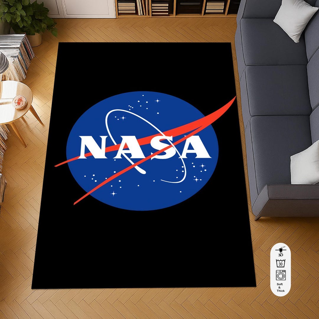Nasa Rug Round Space Carpet,nasa Rug,planet Rug,decoración Del Hogar,cool Rug ...