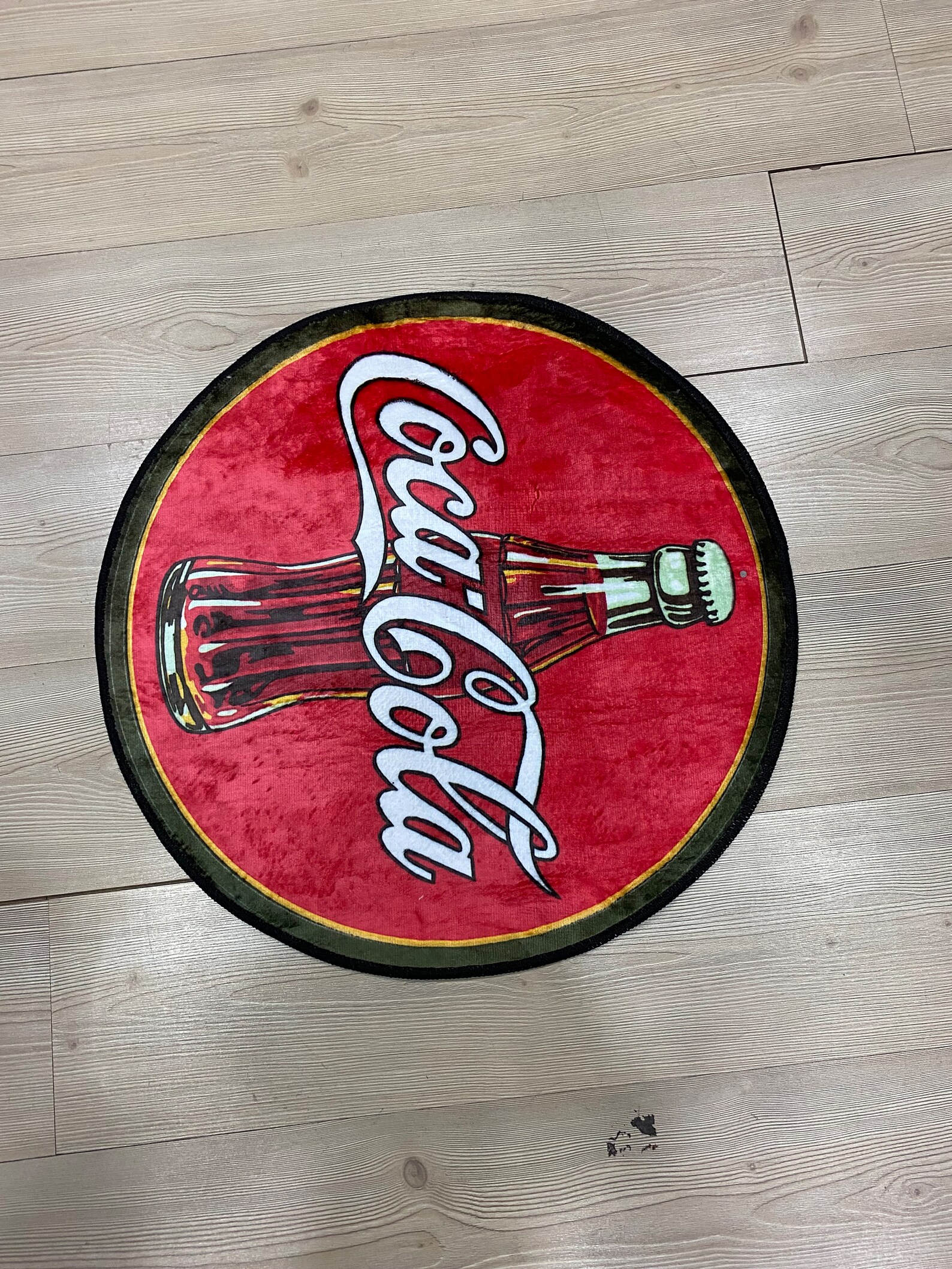 Coca Cola Rug Red Carpet Round Rug Home Decor Carpet Rugs Etsy