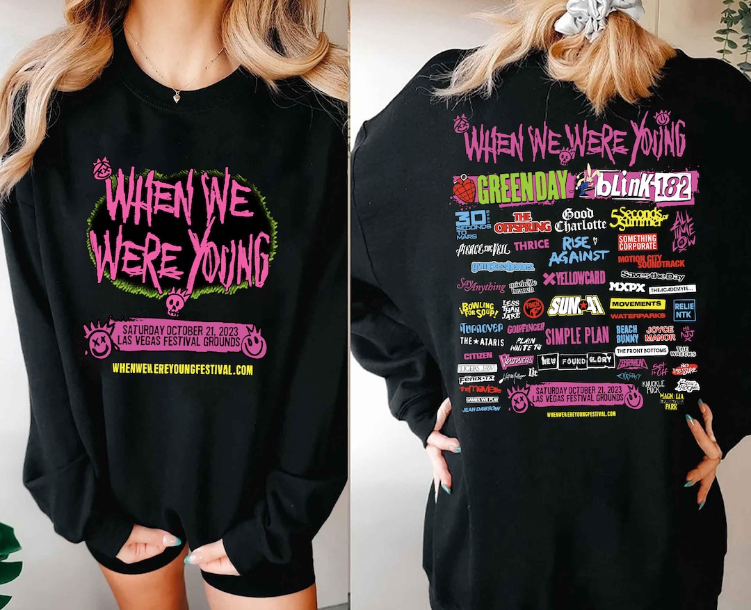 When We Were Young Festival Shirt WWWY 2023 Merch When We Etsy