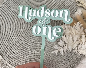 Personalised cake topper | Acrylic cake topper | Double layered cake topper | Personalised party decorations | Custom name cake topper