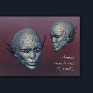 bjd stl 3d printed makeup mermaid bjd anime figures creepy doll ball jointed dolls fairy doll bjd demon dragon art doll