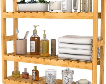 3 Tier Bathroom Wall Shelf - Etsy