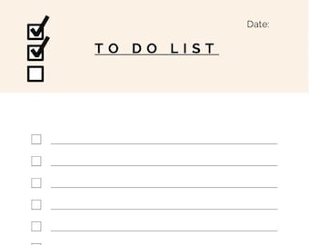 やることリスト - 印刷可能