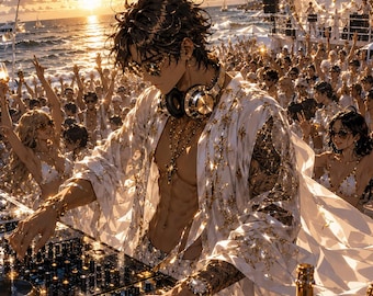 White Gold DJ Animation