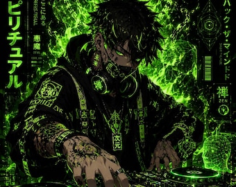 Neon DJ Animation