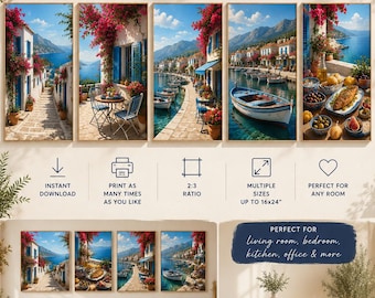 Mediterranean Wall Art Bundle