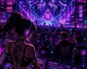 Cyber Rave Animation