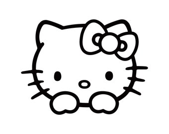 Kawaii Kitty Png, Png, Kawaii Kitty Pfoten Umriss geschnitten Datei, Kawaii Kitty Pfoten, Laser geschnitten Datei Cricut Silhouette