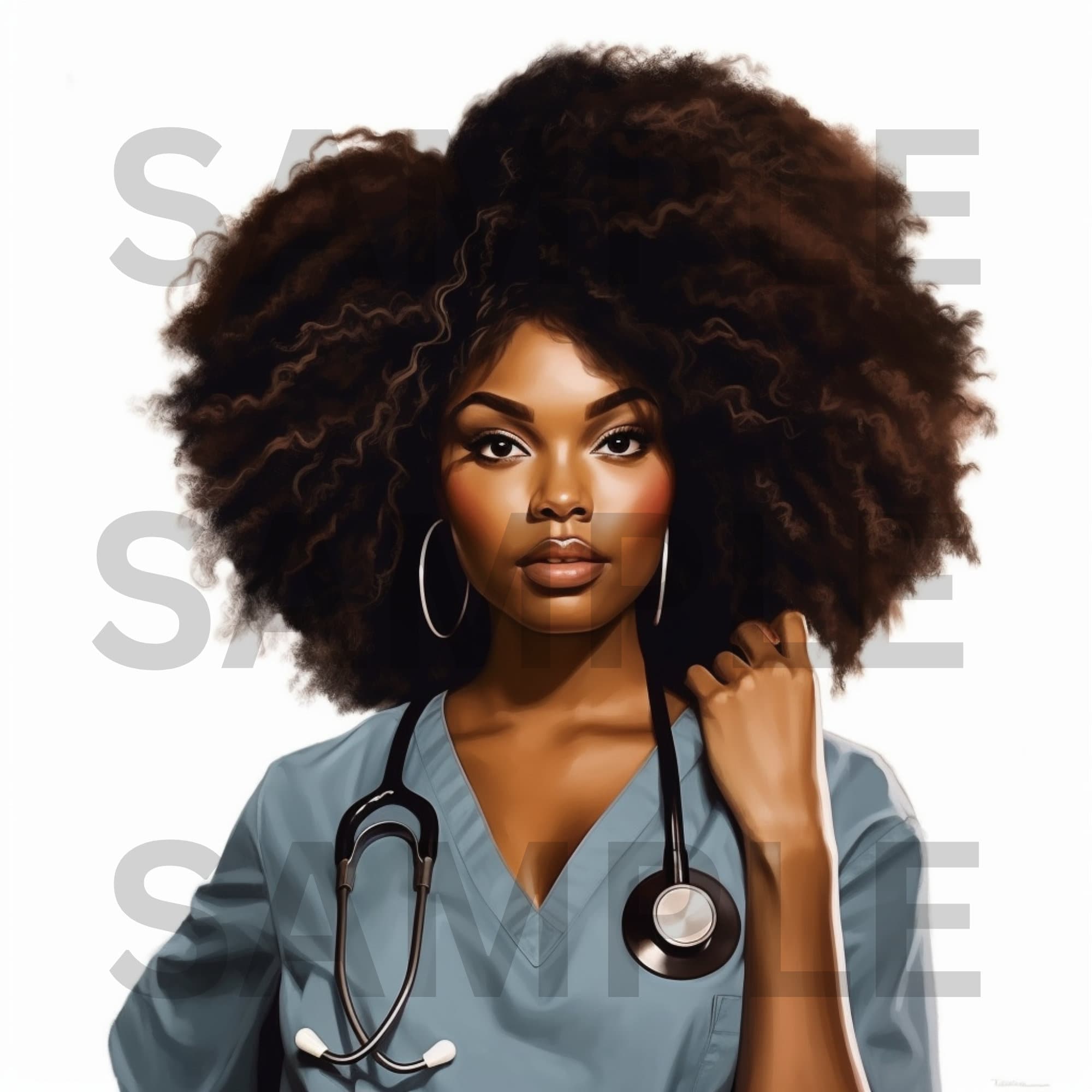 Black Nurse Clip Art Black Nurse PNG Healthcare Clip Art Nurse