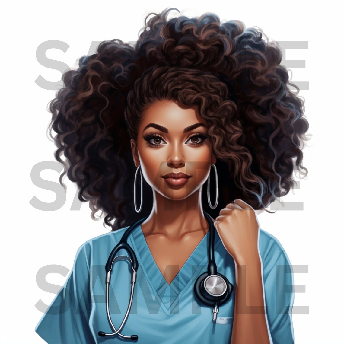 Black Nurse Clip Art Black Nurse PNG Healthcare Clip Art Nurse