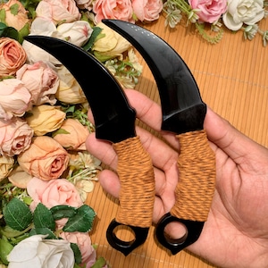 Obsidian Claw Knife: Healing Crystal Decorative Accent, Halloween gift