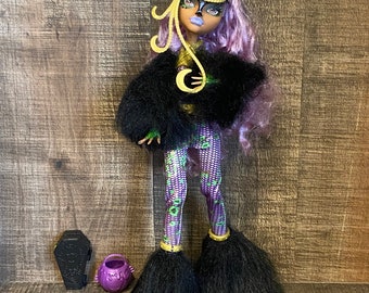 Clawdeen Wolf Ghouls Rule Monster High Doll COMPLETE Etsy