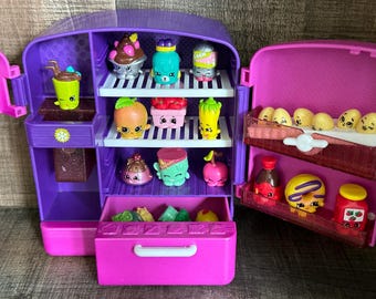 Shopkins Refrigerator RESERVED For BARTHOLOMEW! Shopkins Purple So