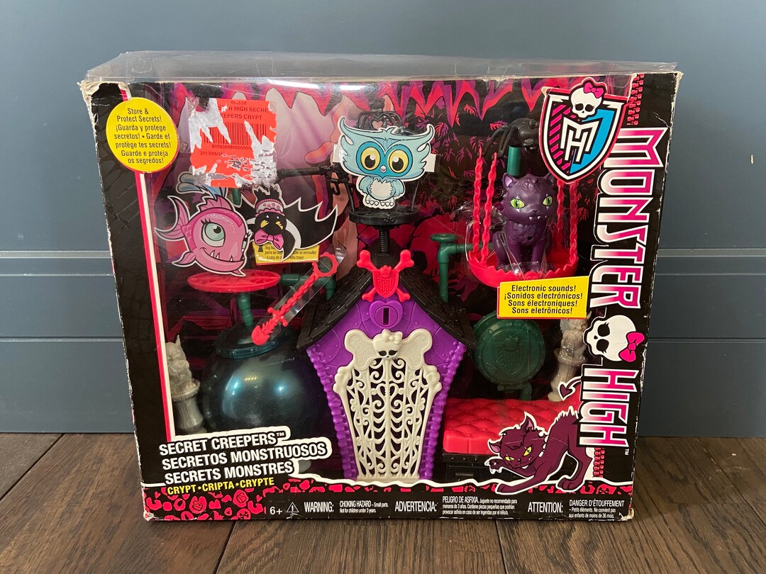 Secret Creepers Crypt Playset in Box Etsy