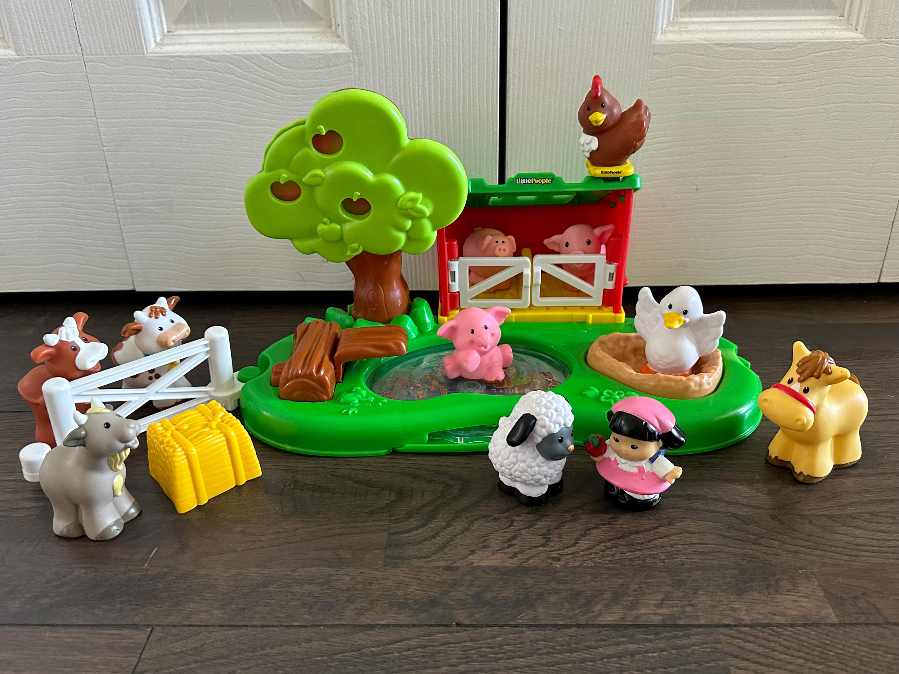 La Nouvelle Ferme Fisher Price Little People – Sons D'animaux Et Mélodie – 1-4 Ans