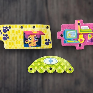 Littlest Pet Shop ~ Rescue Tails Center ~ Naklejki kartonowe, ME
