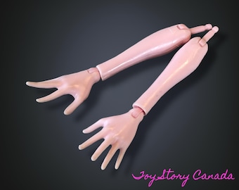 Draculaura ~ G1 Replacement Arms, Open Fingers