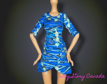 Monster High Cleo de Nile ~ G1 Picture Day ~ Blue Mummy Wrapped Dress